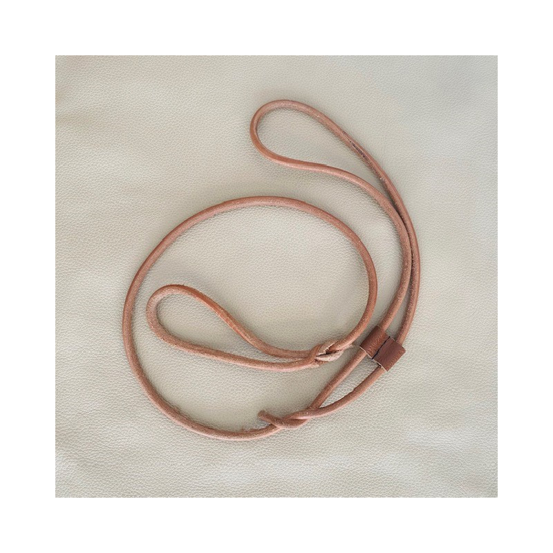 Laisse Cuir Rond JULES-CUIR