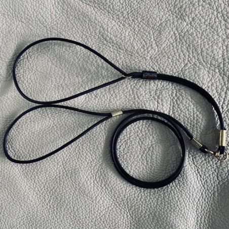 Laisse de Présentation Cuir Rond