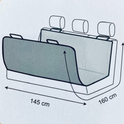 Protection sièges arrières hamac