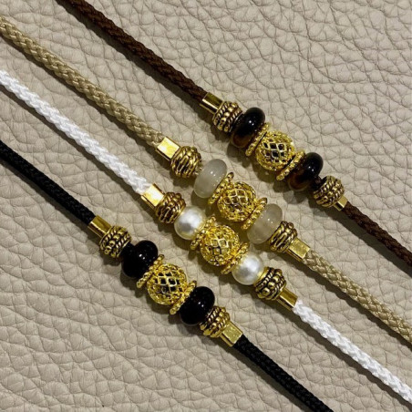 Laisse Lisa Finition Doré