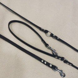 Laisse Cuir 3 Positions