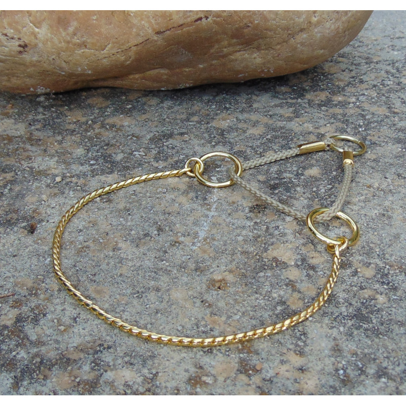 Collier Chainette Américaine de Présentation 3mm