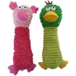 Peluches Ducky et Piggy