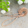 Laisse Cuir Jonc Multi Position