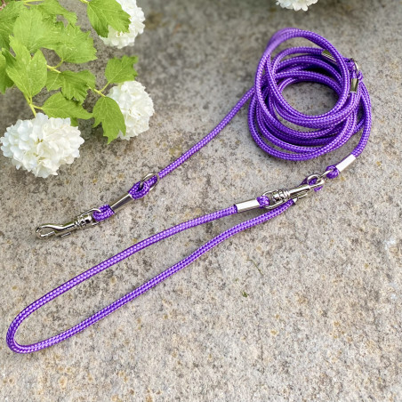 Laisse 3 positions 4 mm JULES&JULIE