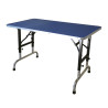 Table de toilettage réglable grand chien