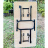 Table de Toilettage Basse 120 x 60 cm