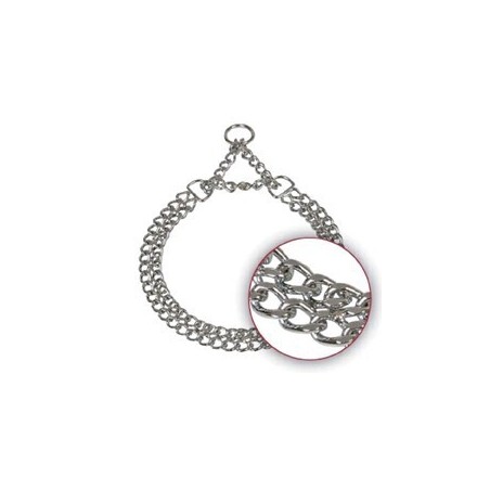 Collier Métal Semi Etrangleur Double SPRENGER