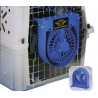 Ventilateur pour cage de transport