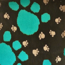 Dog Dry Bedding Motif Pattes 1,50 m
 Couleur-Marron motif pattes