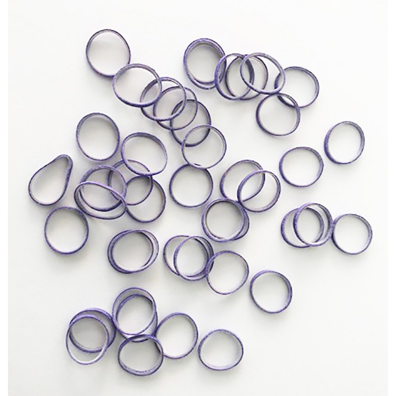 Élastique 3/8  Américain Topknot Large