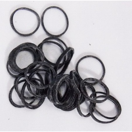 Élastique 3/8  Américain Topknot Large