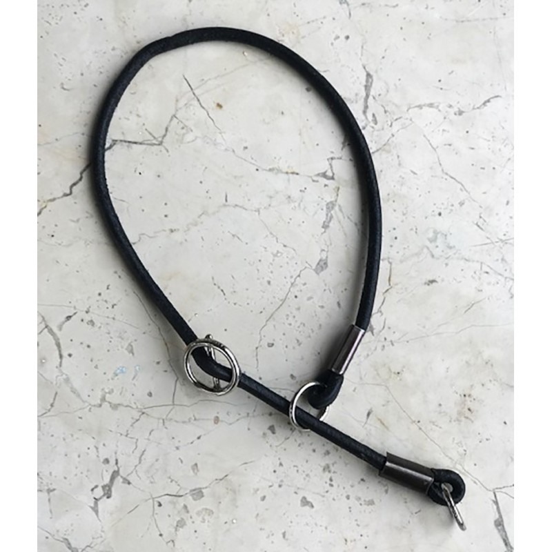 Laisse Lasso Cuir Ronde