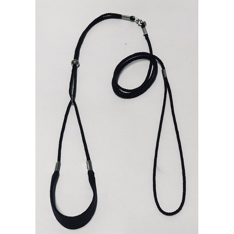 Laisse sous gorge cuir