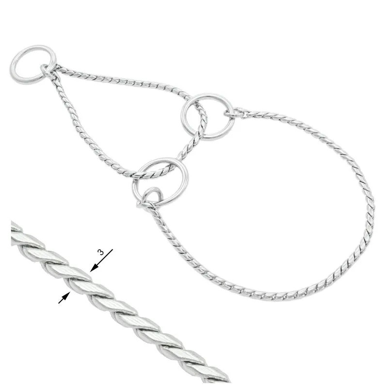 Collier Semi Etrangleur Chainette Américaine