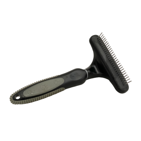 Peigne râteau dents tournantes