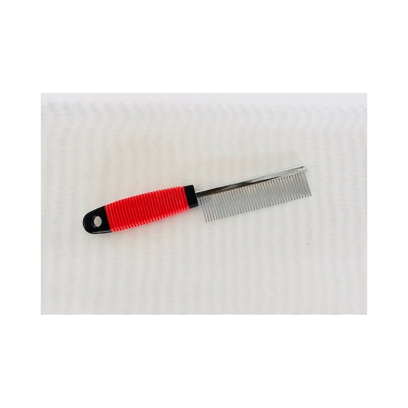 Peigne Métal Manche Plastique
