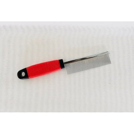 Peigne Métal Manche Plastique